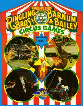 Circus Games (UK) (1989) box cover front